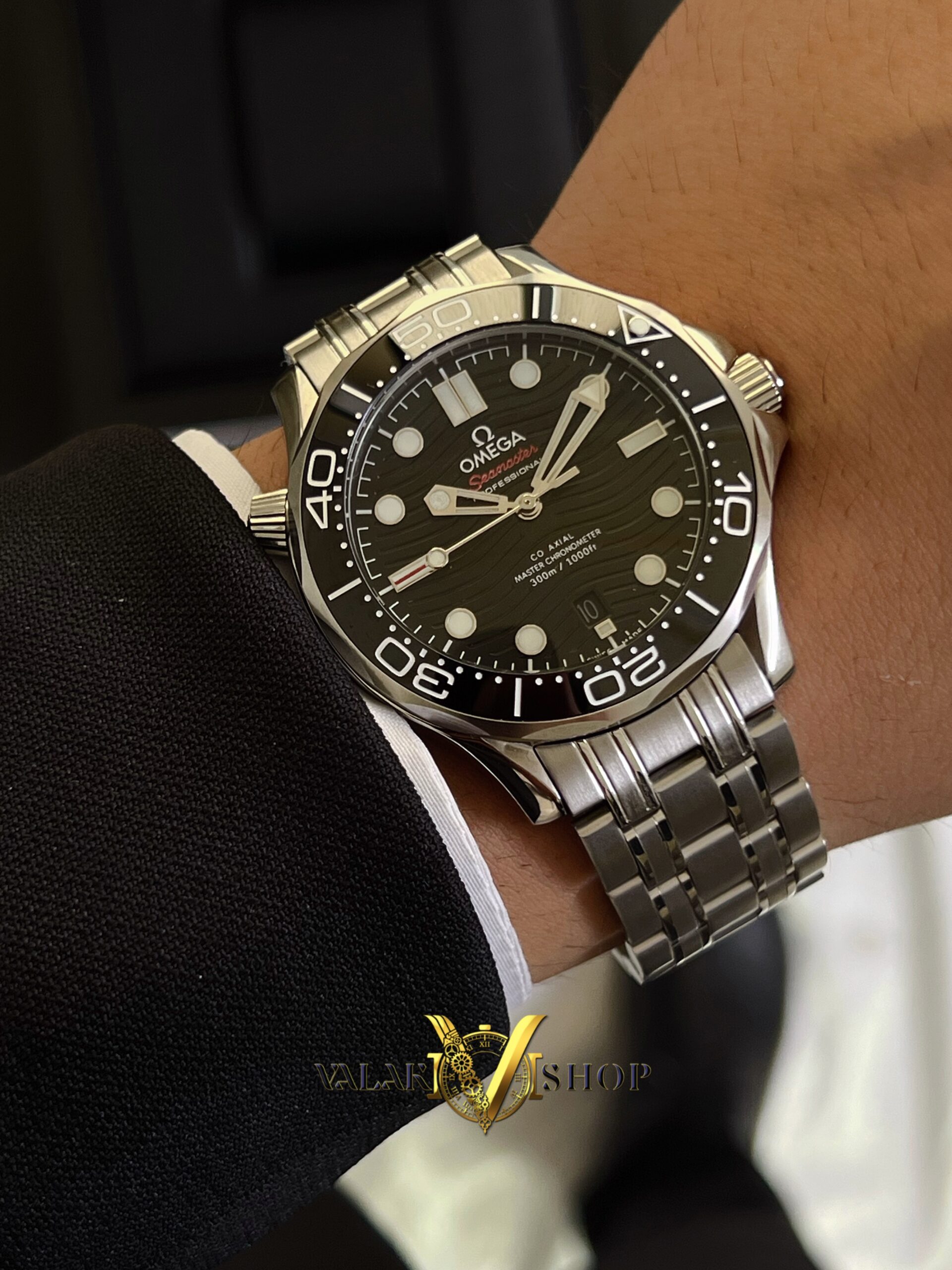 ساعت مردانه امگا سیمستر فلزی اتومات Omega Seamaster