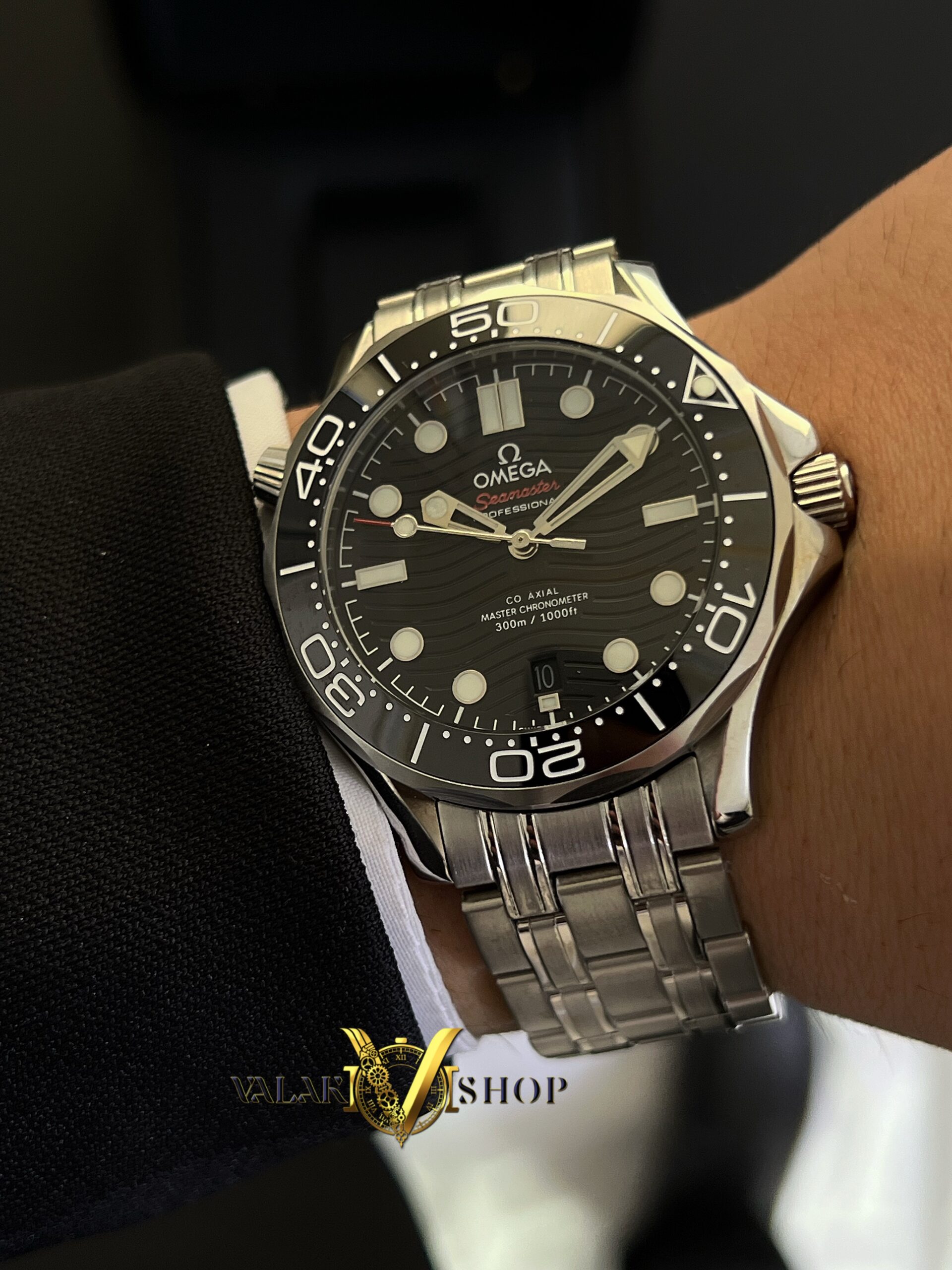ساعت مردانه امگا سیمستر فلزی اتومات Omega Seamaster - Image 4