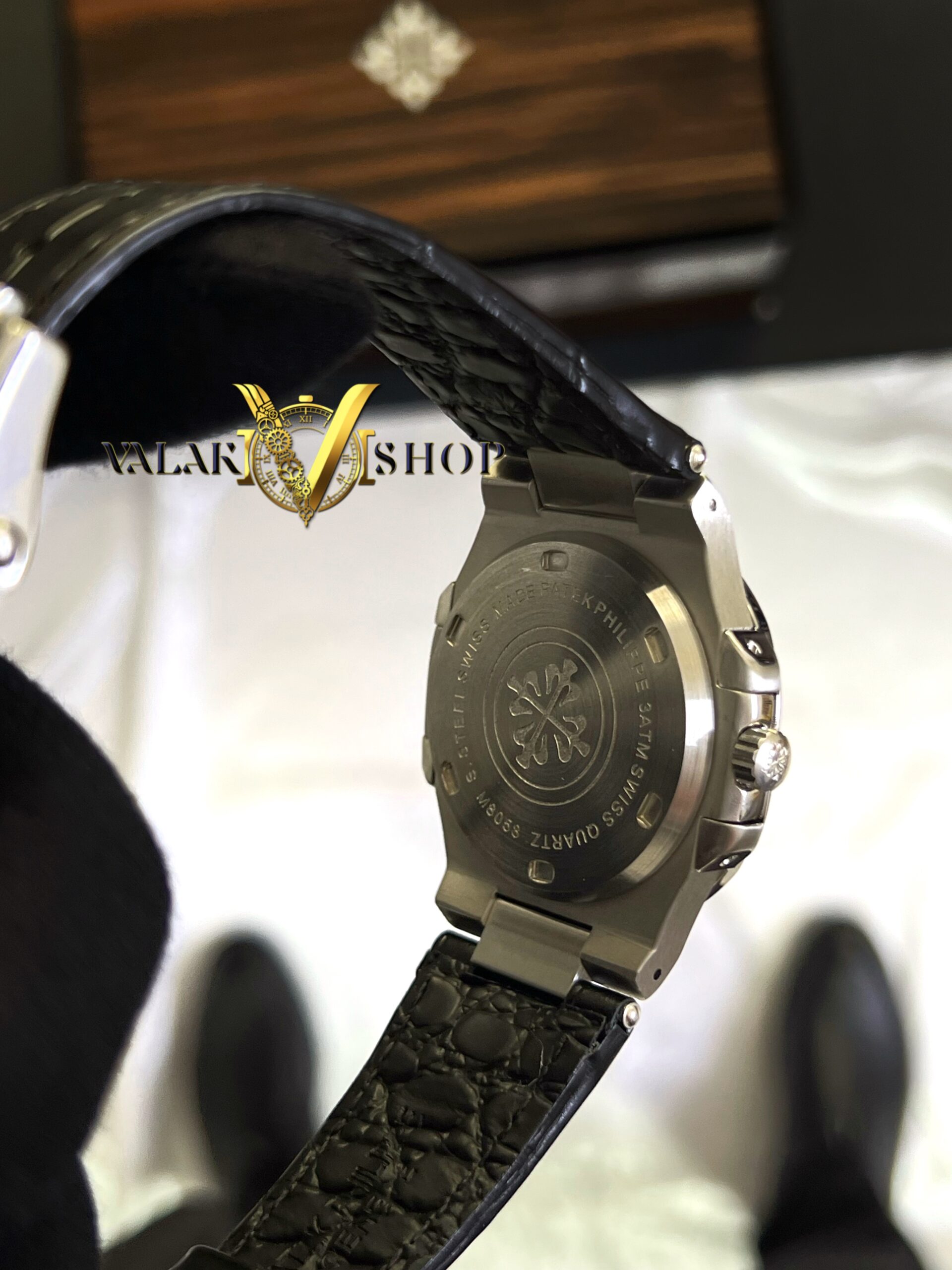 ساعت مردانه پتک فیلیپ چرمی patek philippe - Image 5