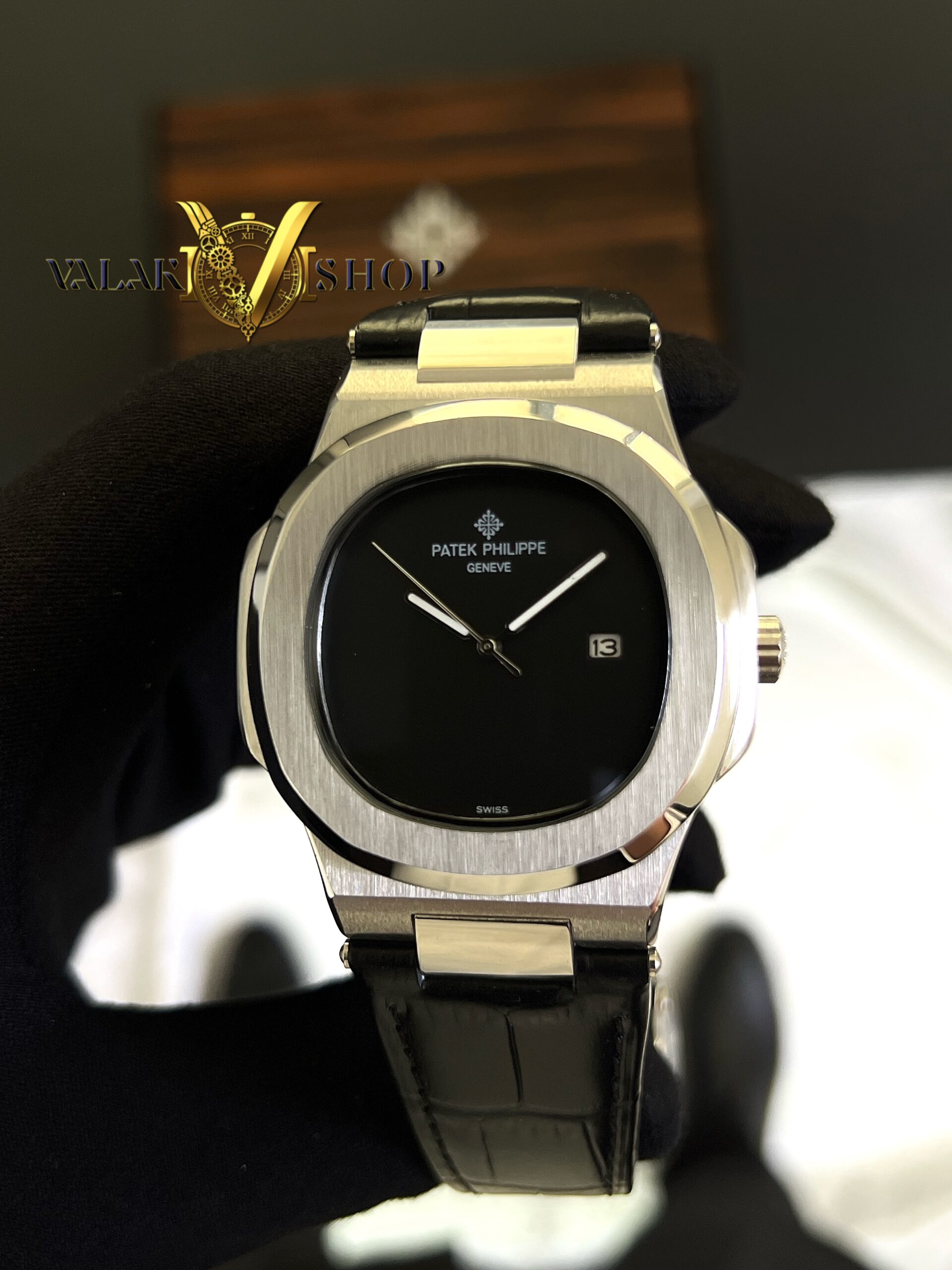 ساعت مردانه پتک فیلیپ چرمی patek philippe - Image 7