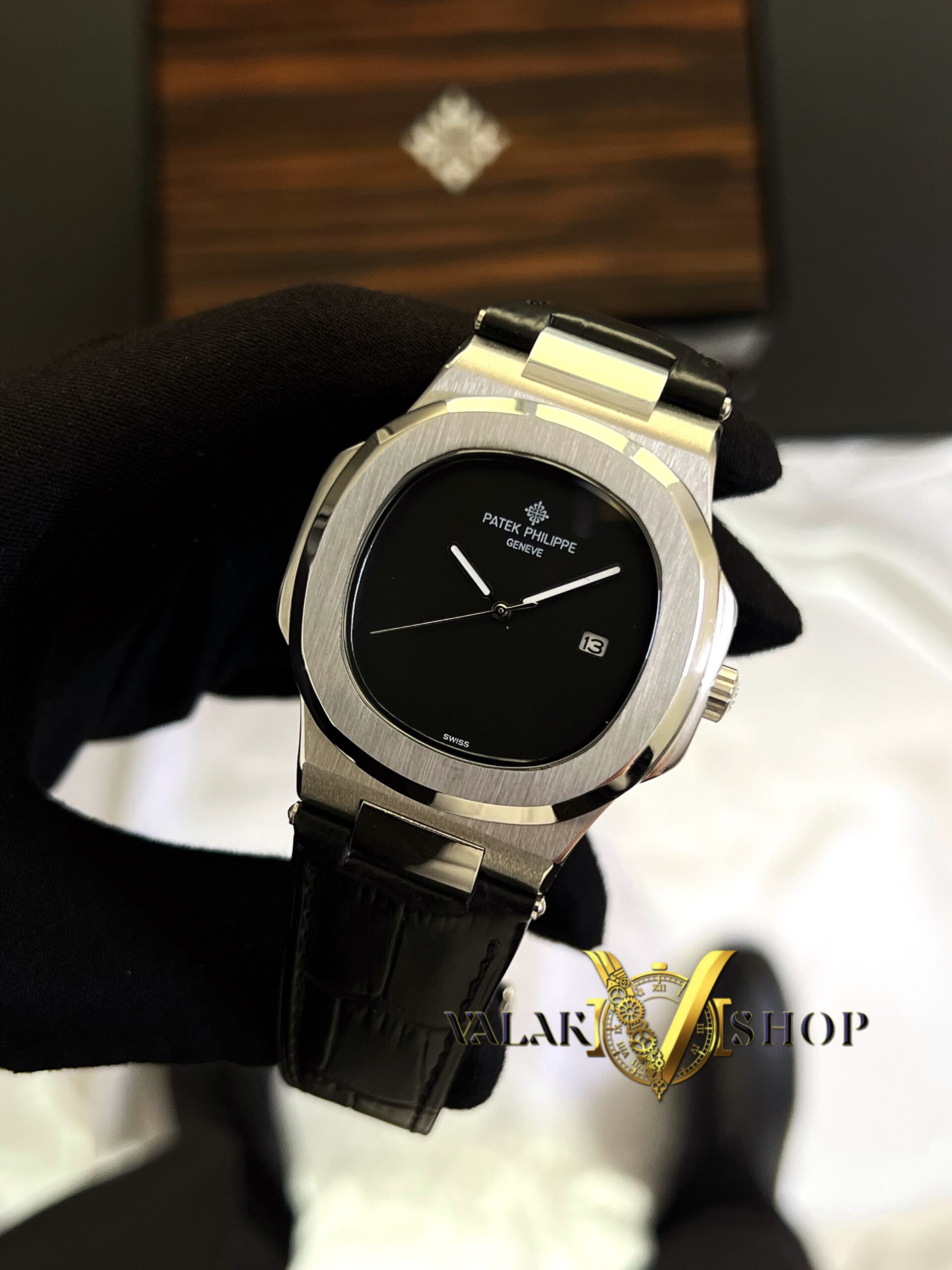 ساعت مردانه پتک فیلیپ چرمی patek philippe - Image 8