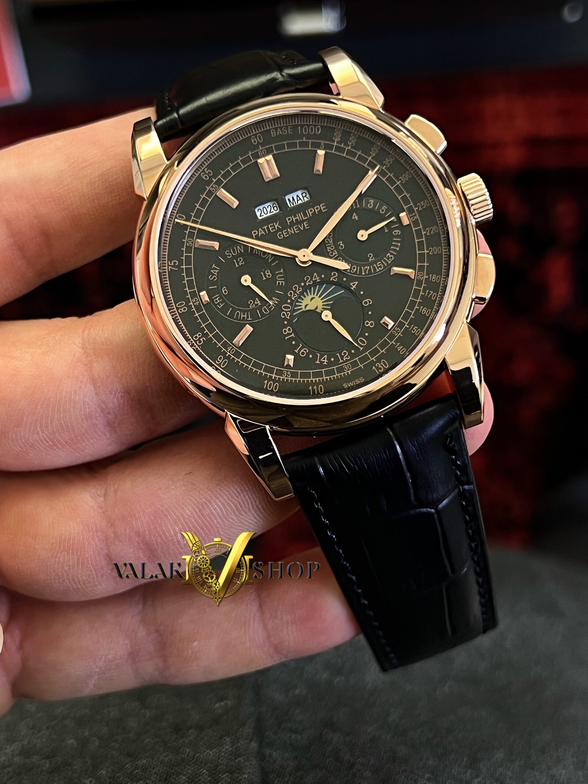 ساعت مردانه پتک فیلیپ اتومات سه موتوره Patek philippe - Image 2
