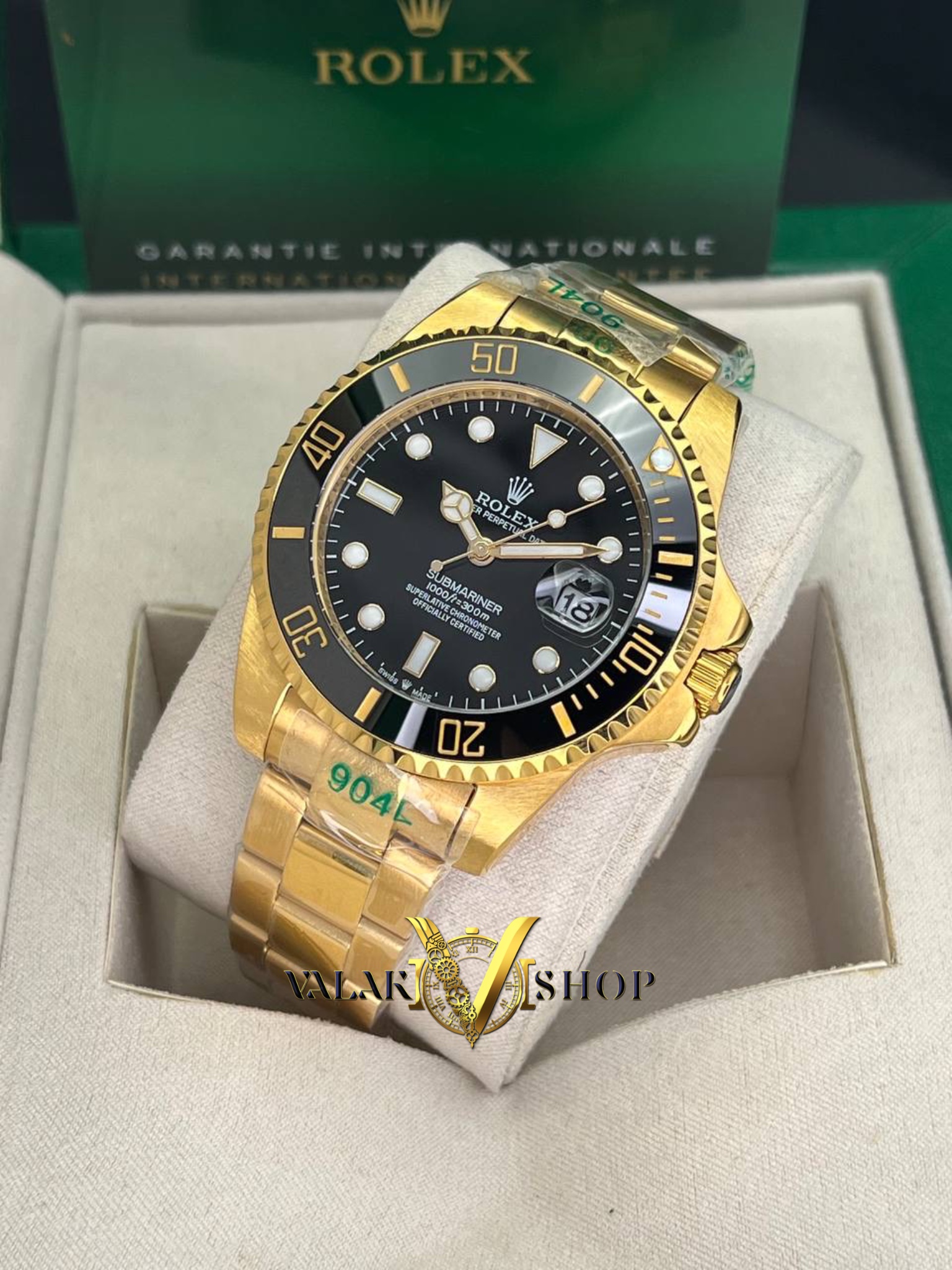 ساعت مردانه رولکس ساب مارینر طلایی Rolex Submariner - Image 2