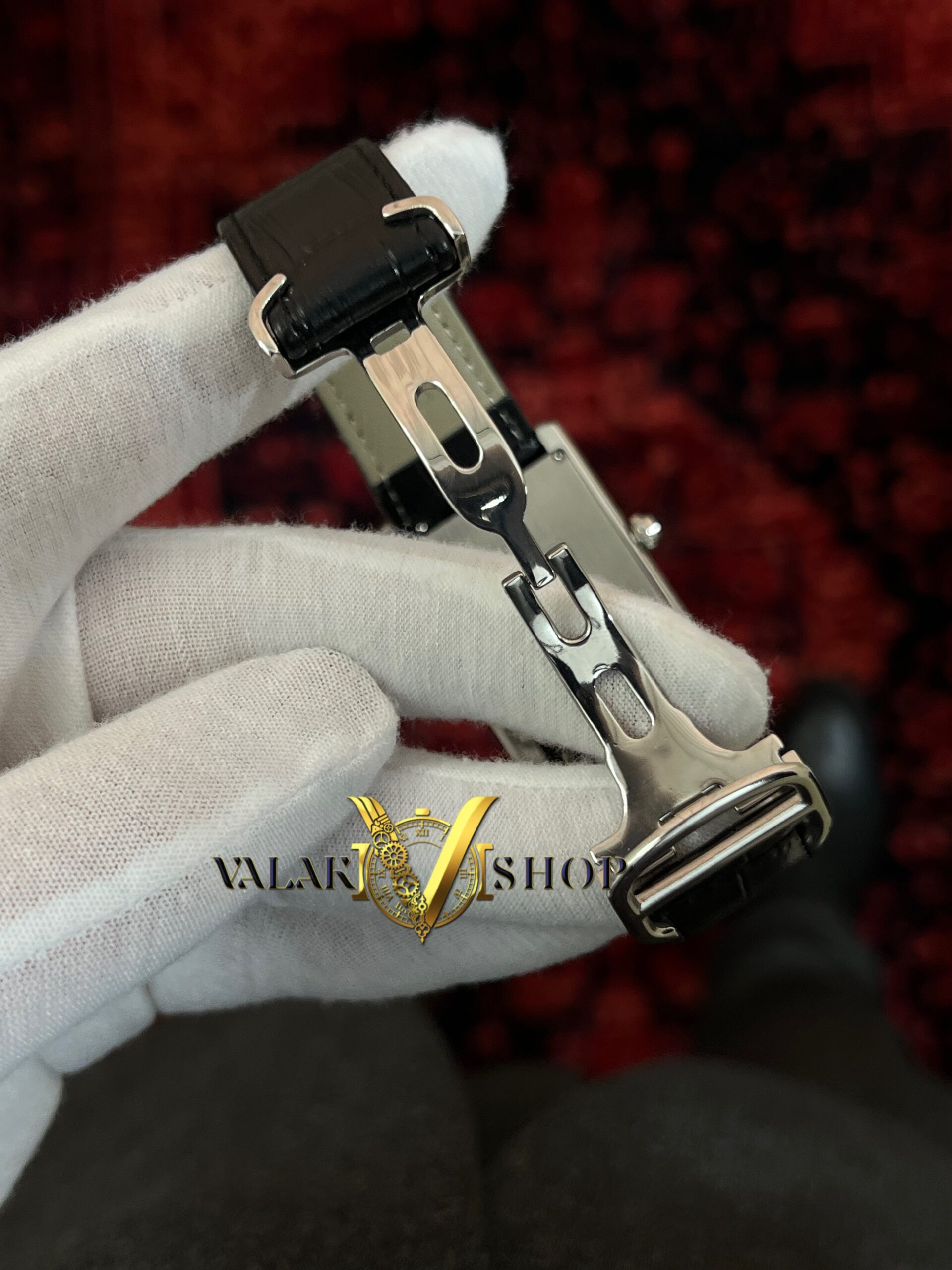 ساعت مردانه کارتیه تانک مشکی Cartier Tank - Image 5